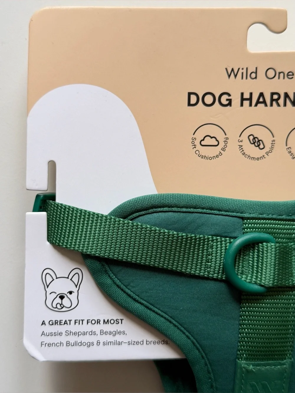 Wild One Dog Harness - Medium - Spruce Green